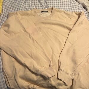 Brandy Melville Cream Sweatshirt